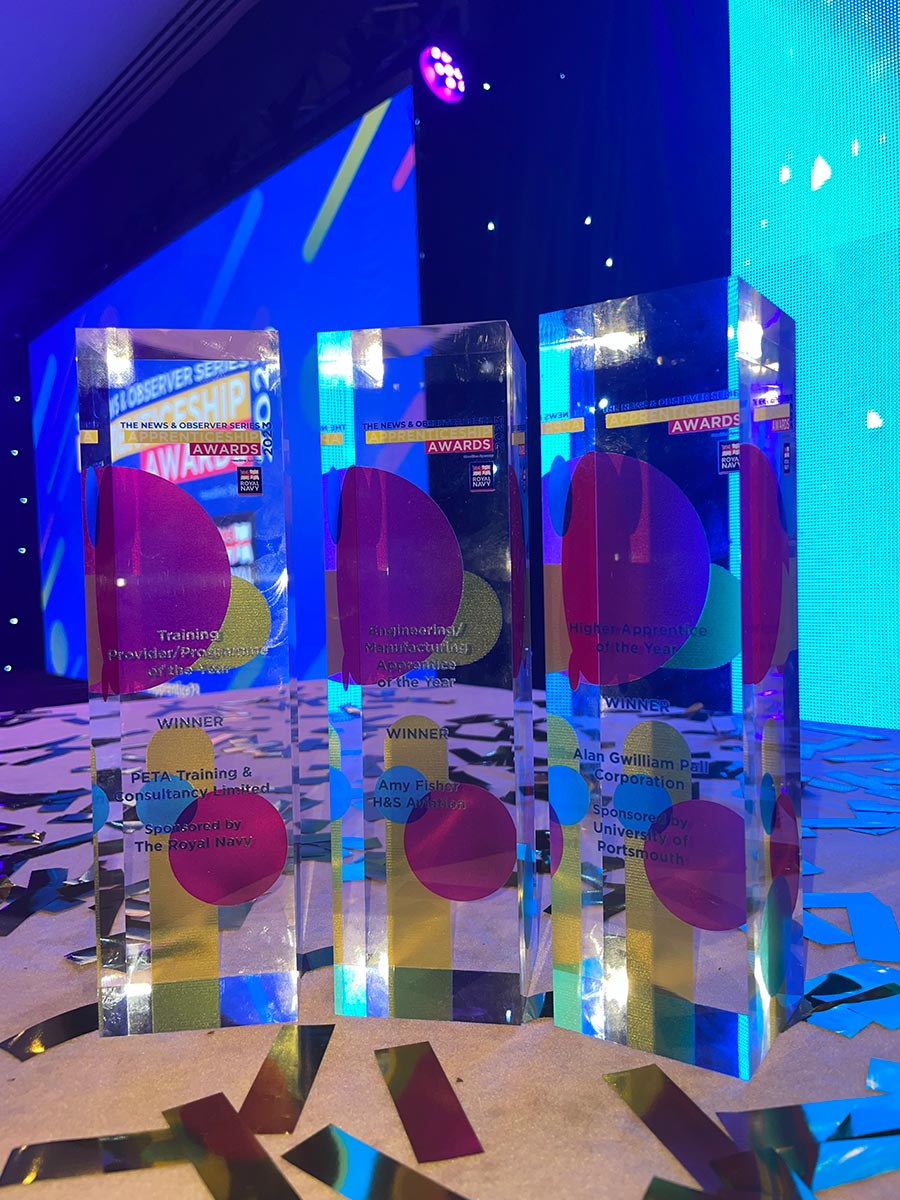 We took home 3 awards - Training Provider of the Year, Engineering Apprentice of the Year and Higher Apprentice of the Year